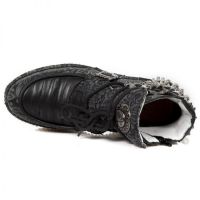 Кеды FLORAL NEGRO, CRUST NEGRO, FLORAL DENIM NEGRO, N New Rock M.CRP050-S1 - маленькая картинка
