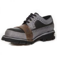  SOFTY CEMENTO, ITALI NEGRO, ALASKA CUERO, PLANING NEGRO SIN + METAL New Rock M.MILI132-C2 -  