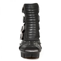 Сандалии VACUNO NEGRO, NEOPUNK NEGRO TACON ACERO New Rock M.NEOPUNKS102-S1 - маленькая картинка