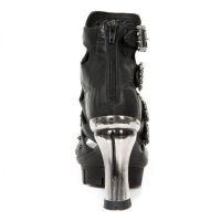 Сандалии VACUNO NEGRO, NEOPUNK NEGRO TACON ACERO New Rock M.NEOPUNKS102-S1 - маленькая картинка