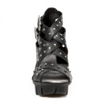 Босоножки VACUNO NEGRO, NEOPUNK NEGRO TACON ACERO New Rock M.NEOPUNKS103-S1 - маленькая картинка