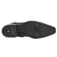 Казаки PITON NEGRO GRAFITO REVESS AZUL PITONE NEGRO BOX New Rock M.NW133-S5 - маленькая картинка