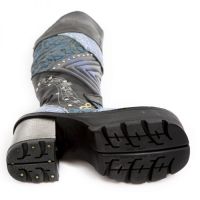 Сапоги BOX PLANE GRABADO DIAMANTE PITONE AZUL REVESS AZ New Rock M.SEVE33-C2 - маленькая картинка