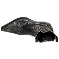 Казаки VINTAGE RASPADO NEGRO, PITONE NEGRO, WEST NEGRO New Rock M.WST047-S2 - маленькая картинка