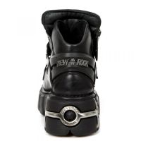 Ботинки M.135-S1 ITALI NEGRO NOMADA NEGRO TOWER NEGRO ACERO New Rock M.135-S1 - маленькая картинка