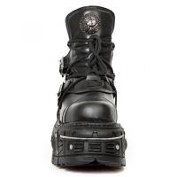 Ботинки M-TANK007-S1 ITALI NEGRO, NOMADA NEGRO, TANK NEGRO New Rock M.TANK007-S1 - маленькая картинка