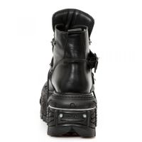 Ботинки M-TANK007-S1 ITALI NEGRO, NOMADA NEGRO, TANK NEGRO New Rock M.TANK007-S1 - маленькая картинка
