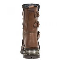 Сапоги M.373-V5 VEGAN MICRO CUERO, REACTOR MARRON TOBERAS ORIFICIO New Rock M.373-V5 - маленькая картинка