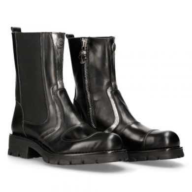 Сапоги M-7673-C2 ITALI NEGRO, ANTIK NEGRO, BOX PLANE, MOTORCYCLE NEGRO New Rock M.7673-C2 - маленькая картинка