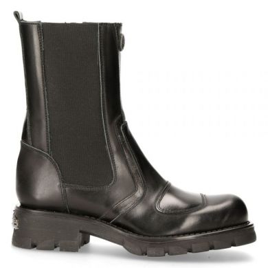 Сапоги M-7673-C2 ITALI NEGRO, ANTIK NEGRO, BOX PLANE, MOTORCYCLE NEGRO New Rock M.7673-C2 - маленькая картинка
