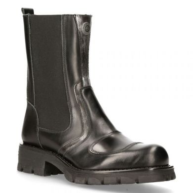 Сапоги M-7673-C2 ITALI NEGRO, ANTIK NEGRO, BOX PLANE, MOTORCYCLE NEGRO New Rock M.7673-C2 - маленькая картинка
