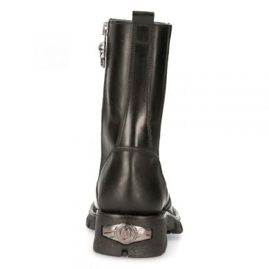 Сапоги M-7673-C2 ITALI NEGRO, ANTIK NEGRO, BOX PLANE, MOTORCYCLE NEGRO New Rock M.7673-C2 - маленькая картинка