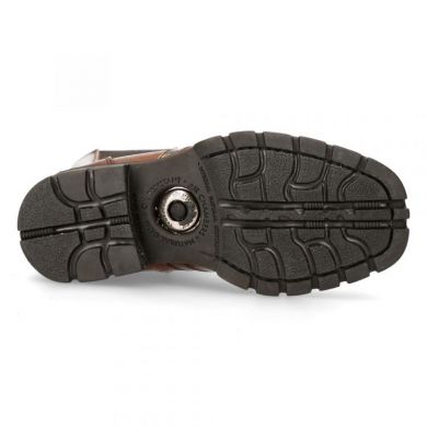 Сапоги M-7673-C3 ALASKA CUERO, ITALI NEGRO, BOX OROMANE, MOTORCYCLE NEGRO New Rock M.7673-C3 - маленькая картинка
