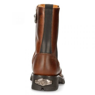 Сапоги M-7673-C3 ALASKA CUERO, ITALI NEGRO, BOX OROMANE, MOTORCYCLE NEGRO New Rock M.7673-C3 - маленькая картинка