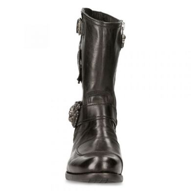 Сапоги M-GY07C-C2 BUFO NEGRO, GUM GY 710 NEGRO TACON M2 ACERO New Rock M.GY07C-C2 - маленькая картинка