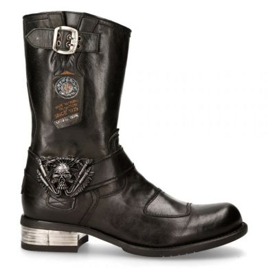 Сапоги M-GY07C-C2 BUFO NEGRO, GUM GY 710 NEGRO TACON M2 ACERO New Rock M.GY07C-C2 - маленькая картинка