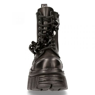 Ботинки M-MILI093C-S1 CRUST NEGRO, TOWER NEGRO E-14 LATERAL New Rock M.MILI093C-S1 - маленькая картинка