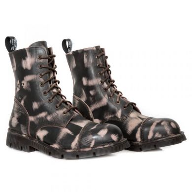  M.NEWMILI083-C17 VINTAGE RASPADO MARRON PLANING MARRON SIN New Rock M.NEWMILI83-C17 -  