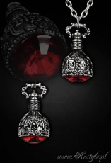 Нашейное украшение "BLOOD BOTTLE" Vampire talisman 3d necklace vampire pendant Re-Style "BLOOD BOTTLE" Vampire talisman 3d necklace vampire pendant - маленькая картинка