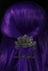    hairclip "GOTHIC CARRIAGE" Fairytales, gothic lolita Re-Style hairclip "GOTHIC CARRIAGE" Fairytales, gothic lolita -  
