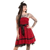  HOLLY DRESS LADIES RED - 