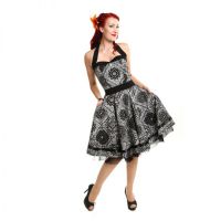  ALISA DRESS LADIES BANDANA BLACK - 