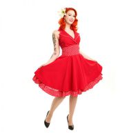  ALMA DRESS LADIES RED - 