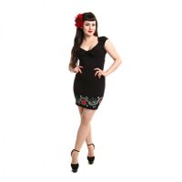  EBONY DRESS LADIES BLACK - 