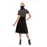 Платье TIFFANY DRESS LADIES BLACK/WHITE Rockabella D-TIFFANY-BW - маленькая картинка