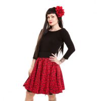  SWING SKIRT LADIES RED - 