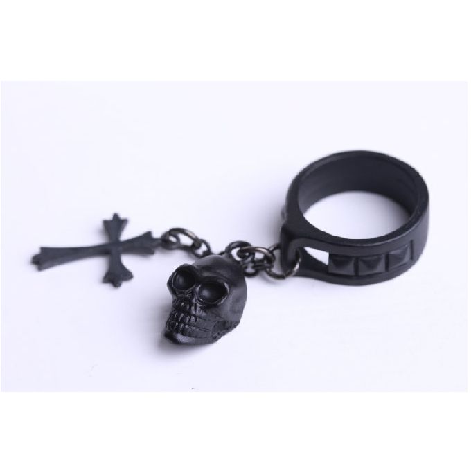  skull cross ring RQ-BL 1004bk  4