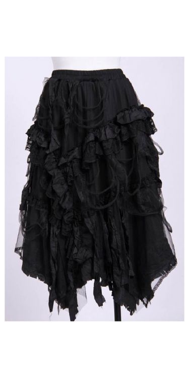  long beggar skirt RQ-BL 21030bk /  /  /  /  4