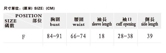  cap sleeves shirt with choker RQ-BL 21025bk /  /  /  /  6