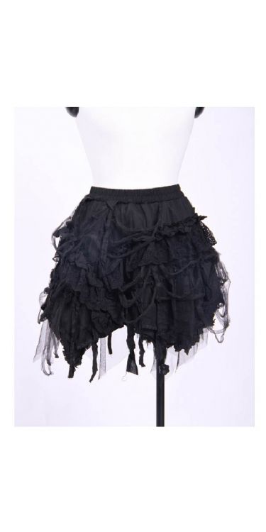  short beggar skirt RQ-BL 21032bk /  /  /  /  5