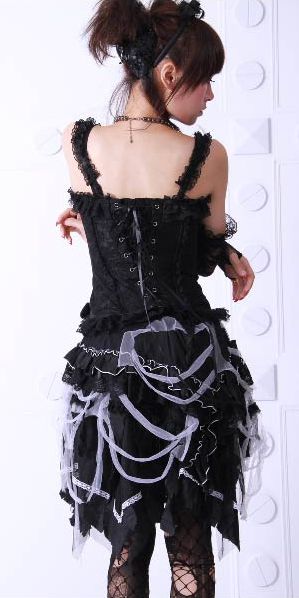  short beggar skirt RQ-BL 21032bw /  /  /  /  4
