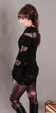  punk T-shirt RQ-BL 21055bk /  /  /  /  2