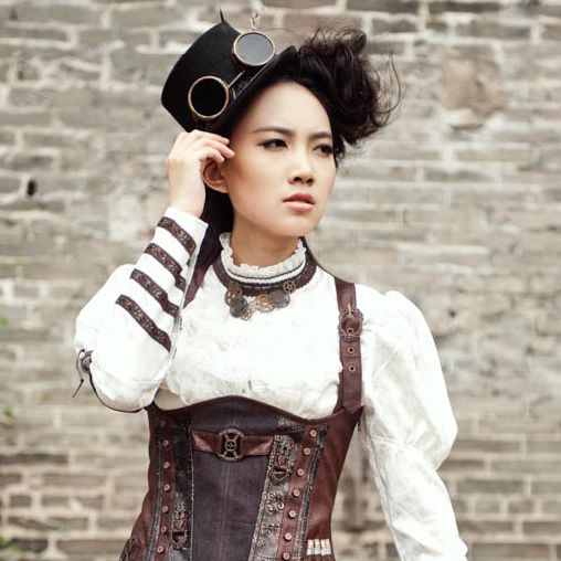  gears layers lace collar RQ-BL SP060wc  3