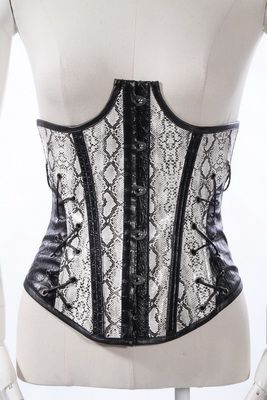  Gothic Vest Black/White RQ-BL 21156bk-wh  3