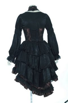  Gothic Dresses Black/Red RQ-BL 21218bk-rd  2