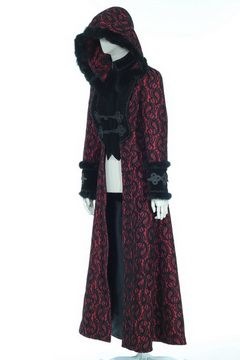  Gothic Coat Red/Black RQ-BL 21230rd  3