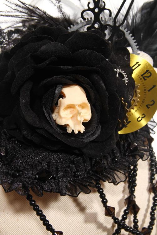  Steampunk Headdress Black RQ-BL SP077bk  2