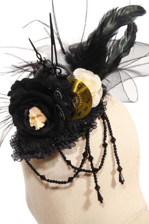  Steampunk Headdress Black RQ-BL SP077bk  3