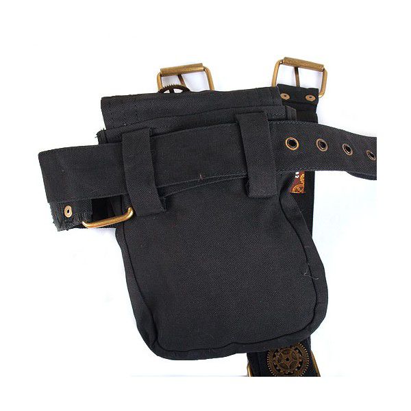  Gears belt bag Black RQ-BL SP039bk  3