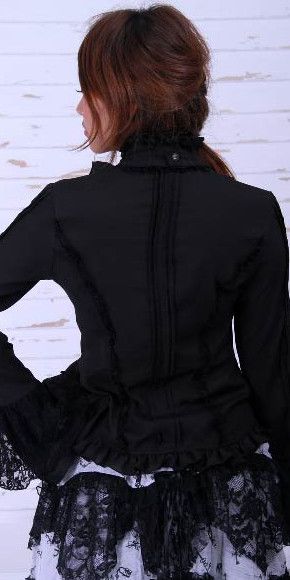  Gothic Shirt Black RQ-BL 21033bk  4