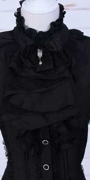  Gothic Shirt Black RQ-BL 21033bk  8