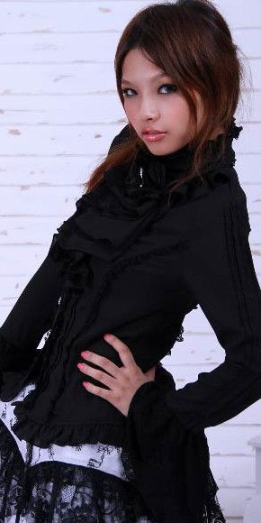 Gothic Shirt Black RQ-BL 21033bk  3