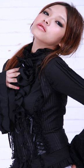  Gothic Shirt Black RQ-BL 21033bk  5