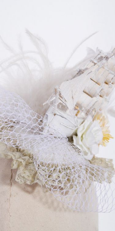 Шляпка Headress White RQ-BL SP044w Изображение 11