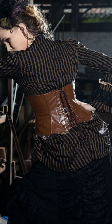 Steampunk Long Skirt Black RQ-BL SP120bk  5