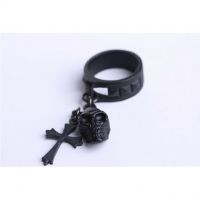  skull cross ring RQ-BL 1004bk -  